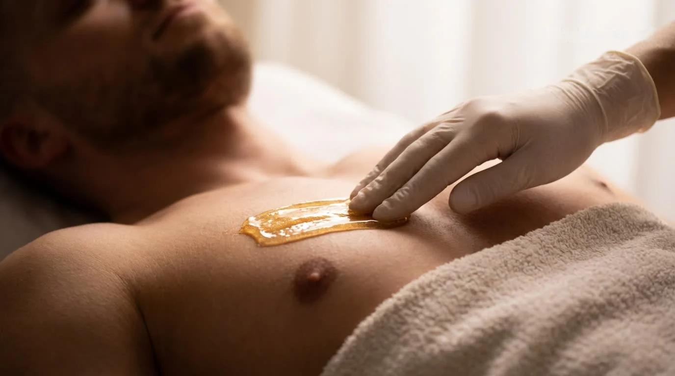 Eyebrow threading service at Brooklyn Brows showcasing professional beauty treatments and client satisfaction.