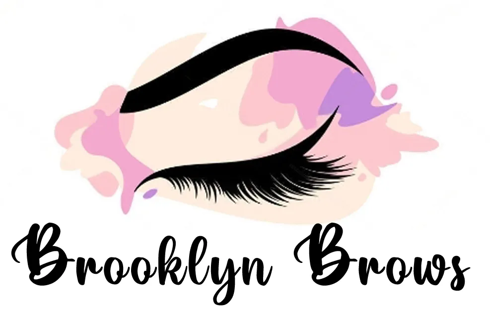 Professional eyebrow threading service at Brooklyn Brows, showcasing precise shaping and safety in a clean salon environment.